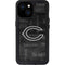 NFL Chicago Bears Black & White iPhone 15 Waterproof Case
